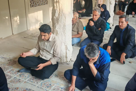 Ceremony for the recitation of the noble Hadith al-Kisa, held on the occasion of the martyrdom of Hazrat Zahra (SA)