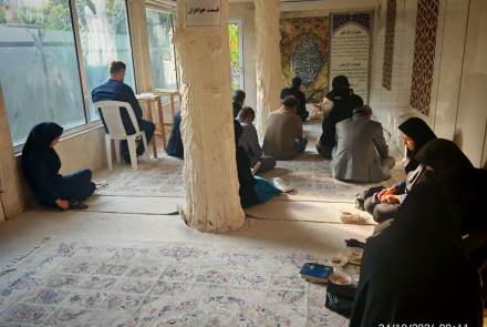 Ceremony for the recitation of the noble Hadith al-Kisa, held on the occasion of the martyrdom of Hazrat Zahra (SA)