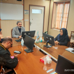 Management meeting with support officials