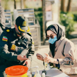 Setting up a health service table on the occasion of the ten days of Fajr and the Shabaniyah holidays