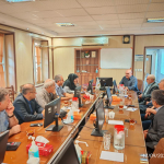 Meeting of the Benefactors' Association and Site Visit to Hospital Construction Projects